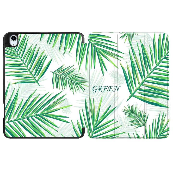 EG coque pour iPad Air 10.9" (2022) 5e génération - vert - feuilles