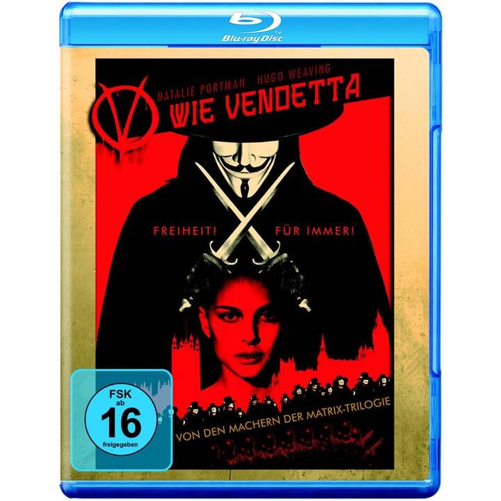 V wie Vendetta (ES, IT, DE, EN, FR)