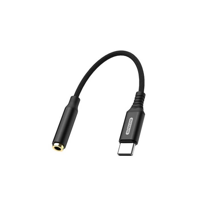 SITECOM Adaptateur (USB C, Jack 3.5 mm, 0.05 m)