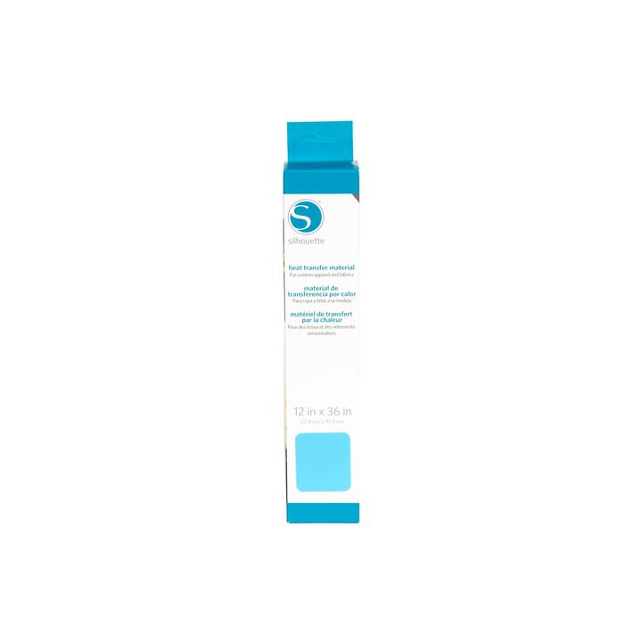 SILHOUETTE Pelicolle adesive HEAT-12SM-LTBLU-C (30.5 cm x 91.4 cm, Blu chiaro, Blu)