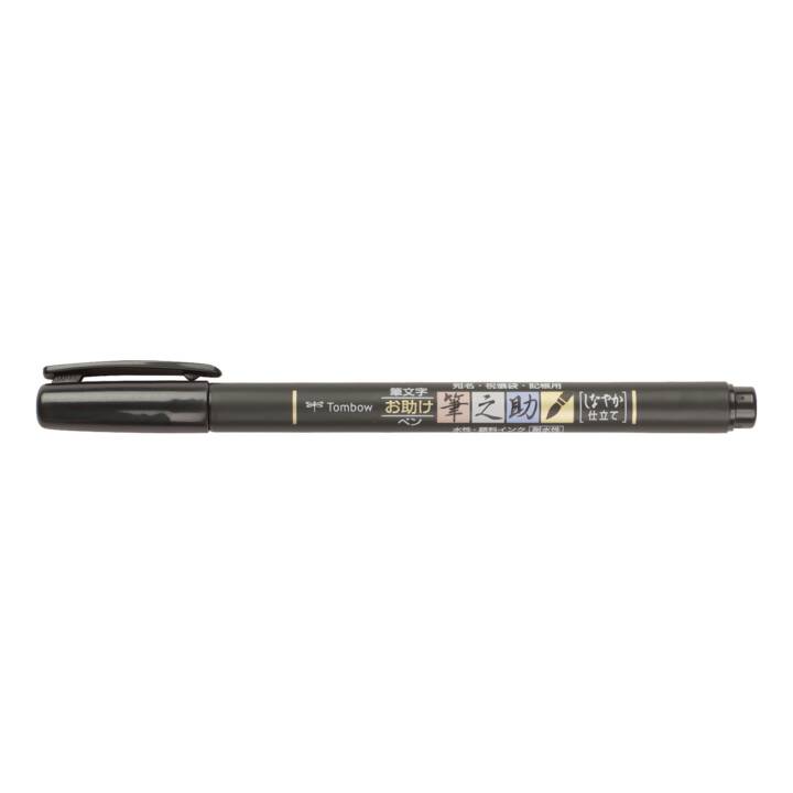 TOMBOW WS-BS Penna a fibra (Nero, 1 pezzo)