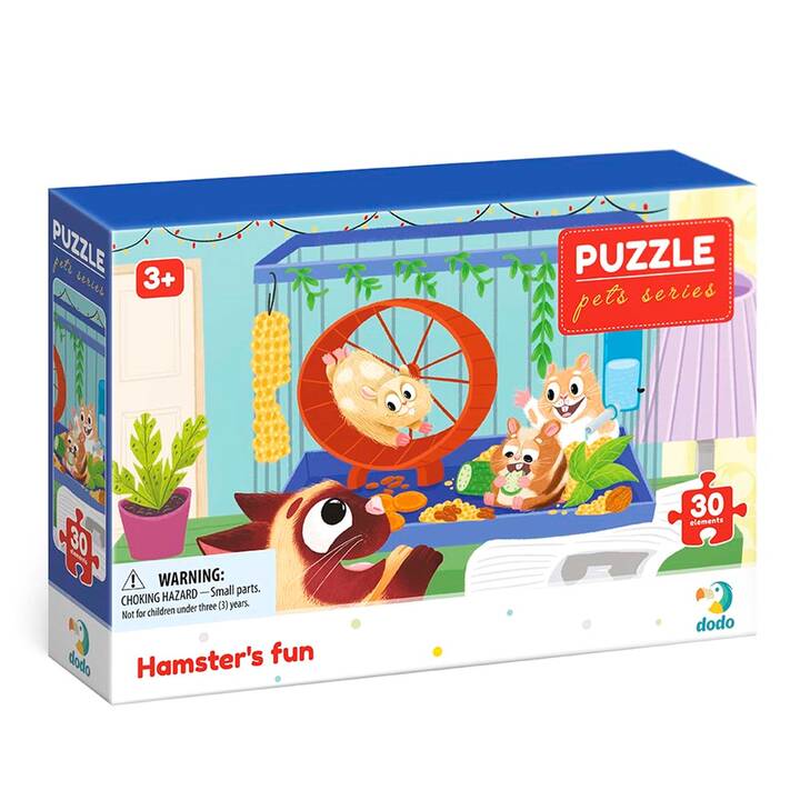 DODO Hamster's fun Puzzle (30 pièce)