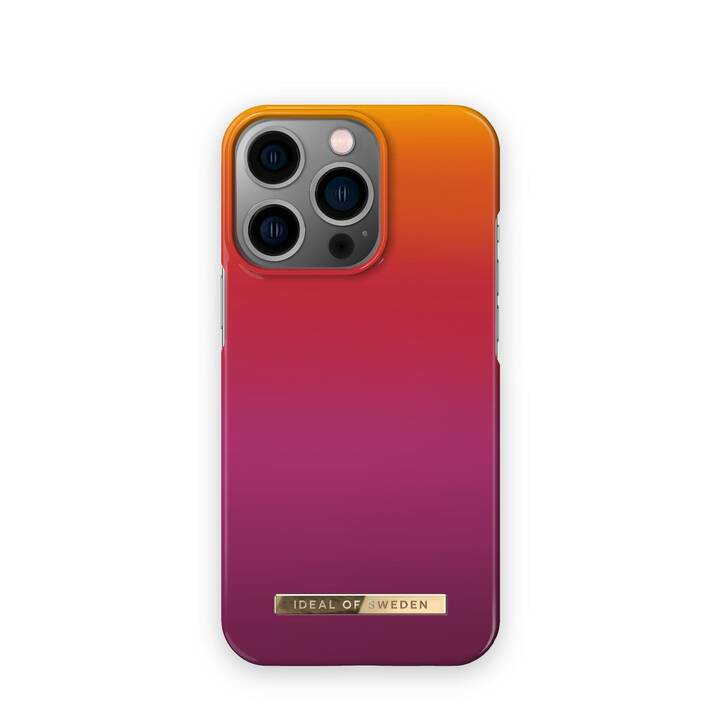 IDEAL OF SWEDEN Backcover Vibrant Ombre (iPhone 13 Pro, Rot, Pink)