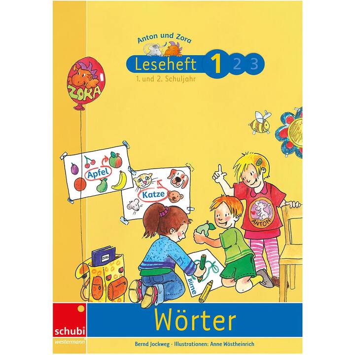 Anton und Zora / Leseheft 1: Wörter