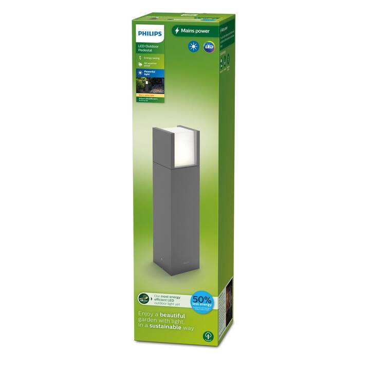 PHILIPS Faretti per esterni (3.8 W, Antracite)