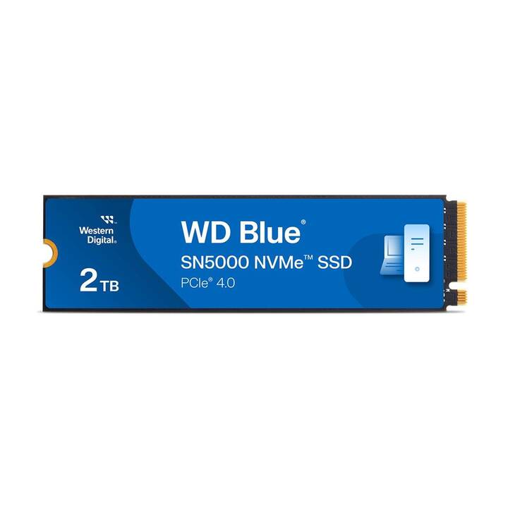 WESTERN DIGITAL SN5000 (PCI Express, 2000 GB, Blu)