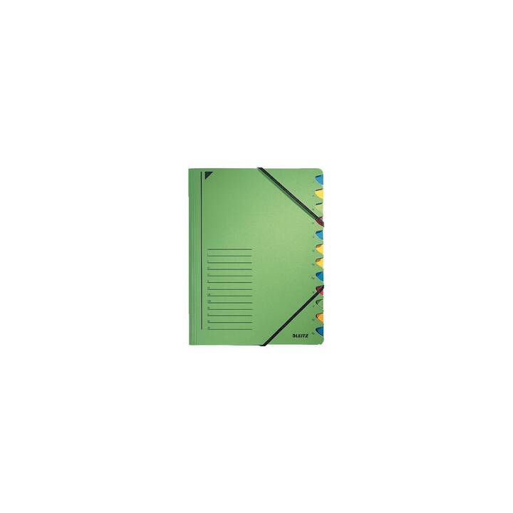LEITZ Dossier d'index (Vert, A4, 1 pièce)