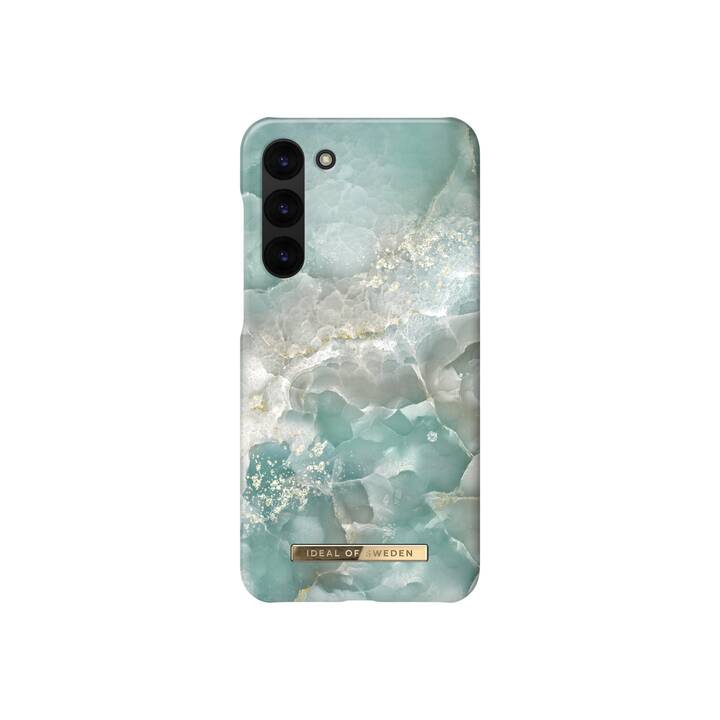 IDEAL OF SWEDEN Backcover Azure Marble (Galaxy S23, Lavorato, Blu)
