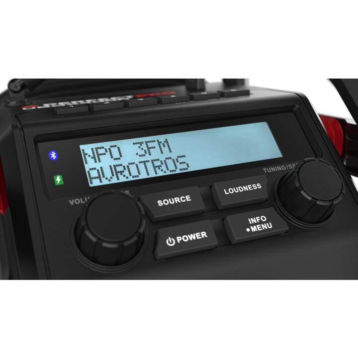 PERFECTPRO UBOX 400R Radio cantiere (Nero)