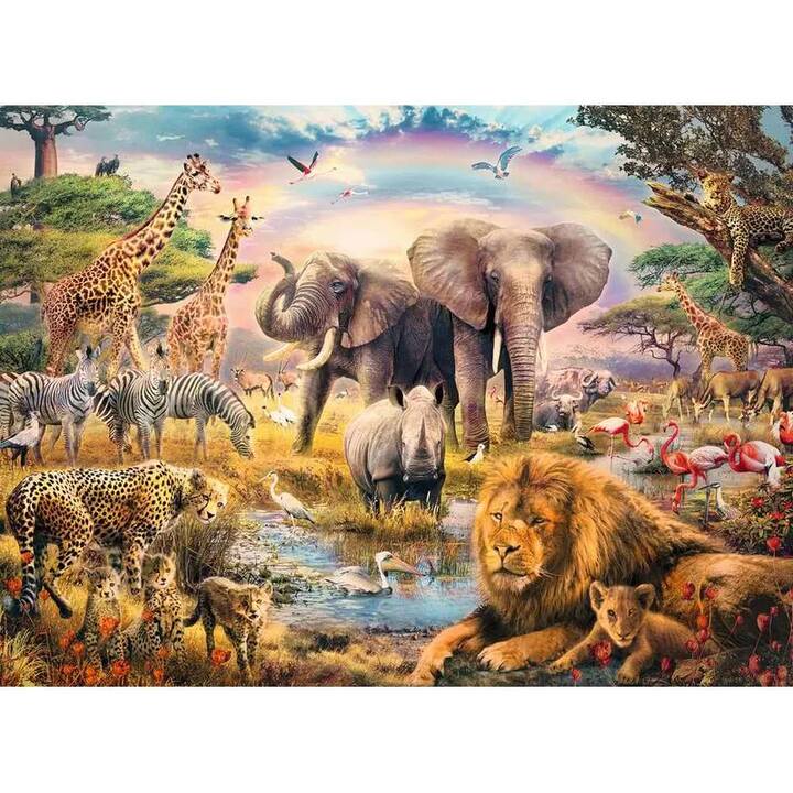 RAVENSBURGER Animali Puzzle (100 x)