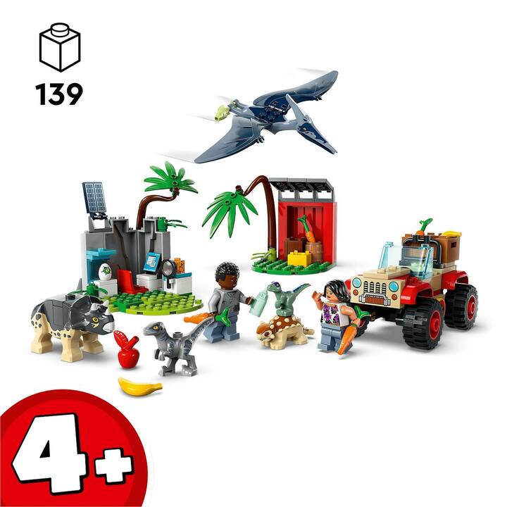 LEGO Jurassic World Le centre de sauvetage des bébés dinosaures (76963)