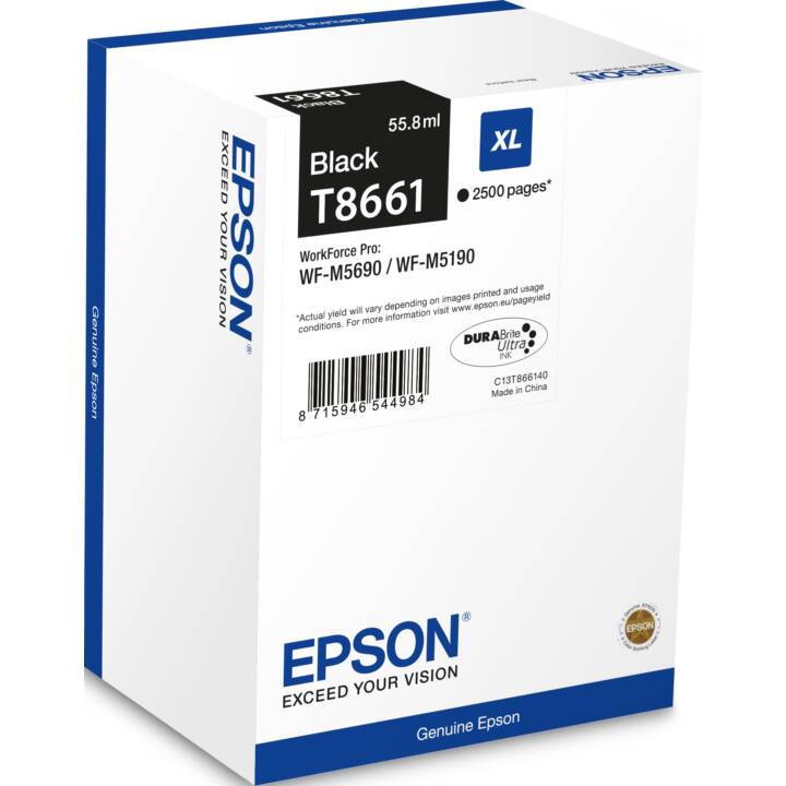 EPSON C13T866140 (Nero, 1 pezzo)