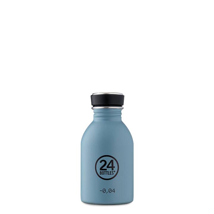 24BOTTLES Trinkflasche Urban Powder (0.25 l, Hellblau, Blau)