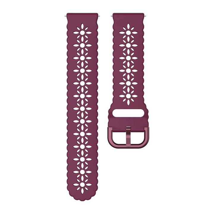 EG Armband (Garmin vivomove Style, Dunkelrot)