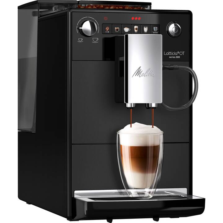 MELITTA Latticia OT (Noir, Argent, 1.5 l, Machines à café automatique)