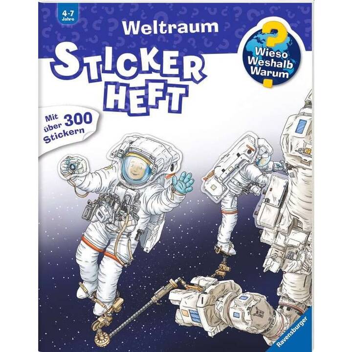 Ravensburger - Wieso? Weshalb? Warum? Stickerheft: Weltraum