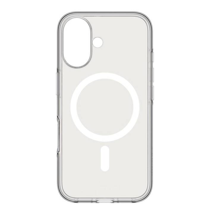 BLACK ROCK Backcover MagSafe Cover Mag Clear Case (iPhone 16, Transparent)