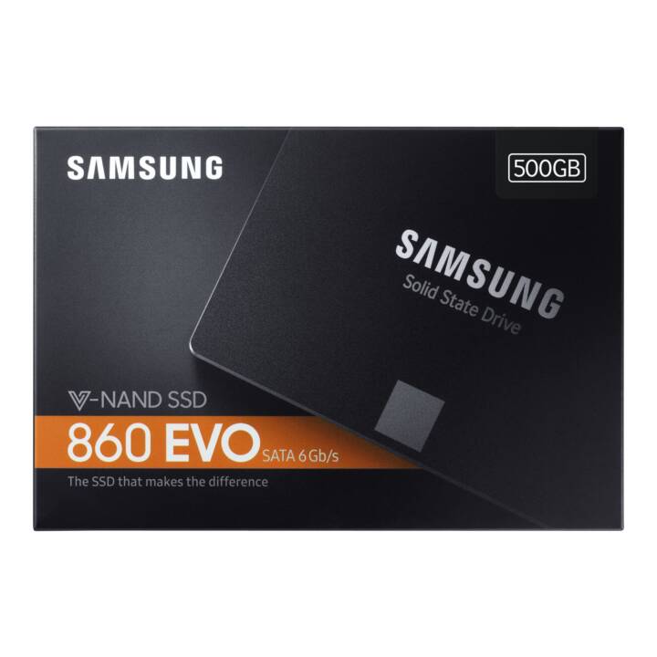 SAMSUNG 860 EVO (SATA-III, 500 GB, Nero)