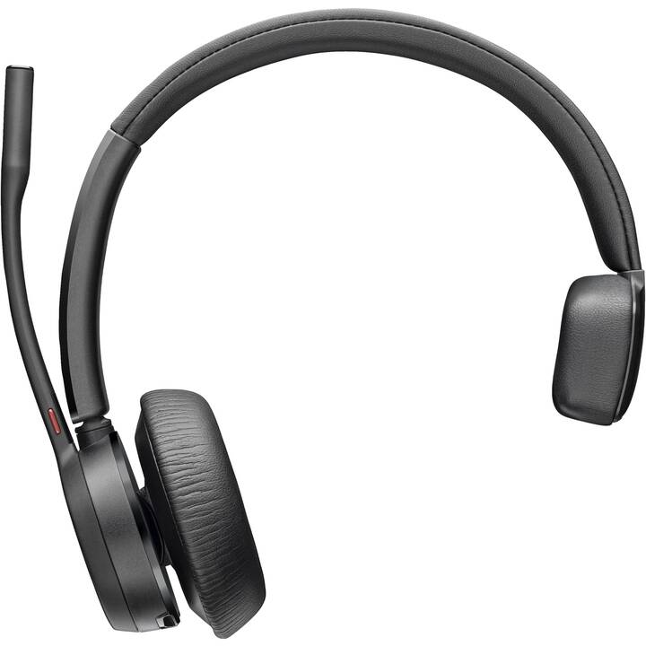 HP Office Headset Poly Voyager 4310 (On-Ear, Kabellos, Schwarz)