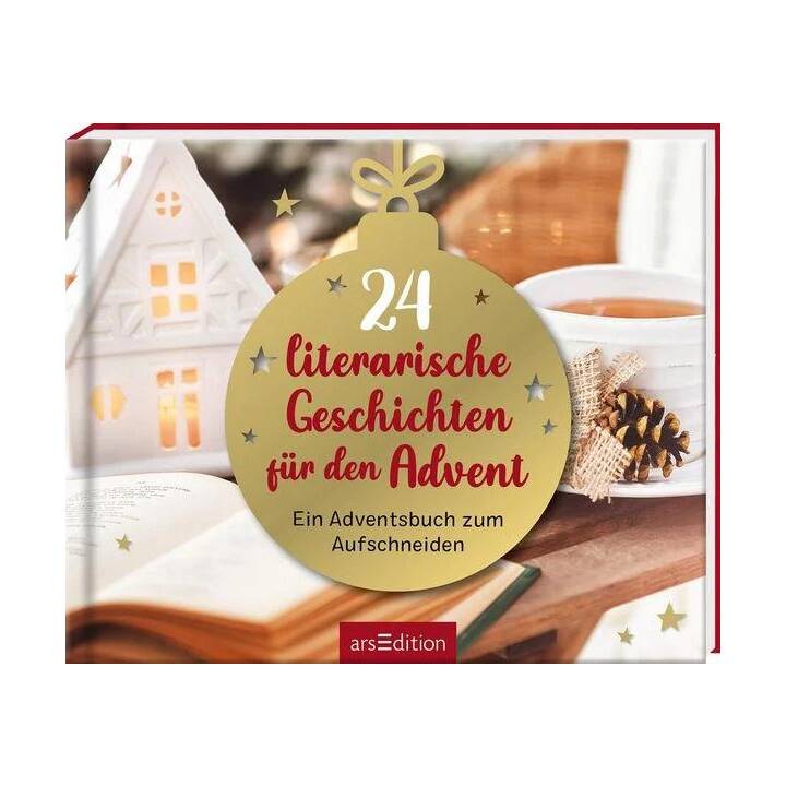 ARS EDITION Calendira d'Avvento libro 24 literarische Geschichten für den Advent