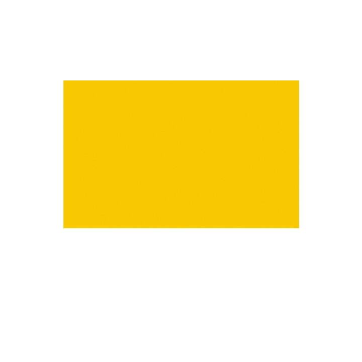 URSUS Tonzeichenpapier 13 (Gelb, Dunkelgelb, A4, 100 Stück)