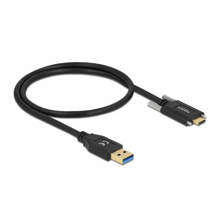 DELOCK USB-Kabel (USB Typ-A, USB-C, 0.5 m)