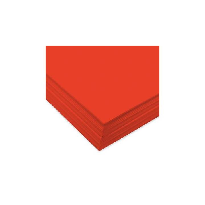 URSUS Papier à dessin de couleur 23 (Rouge, A3, 100 pièce)