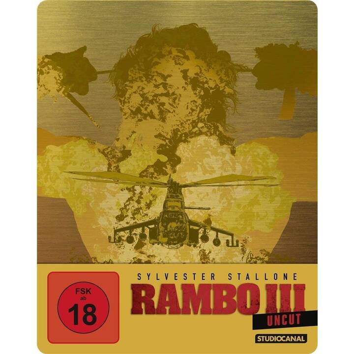 Rambo 3 (Limited Edition, Steelbook, Uncut, DE, EN, FR)