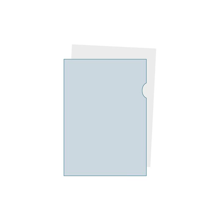 EXACOMPTA Cartellina trasparente (Transparente, 100 pezzo)