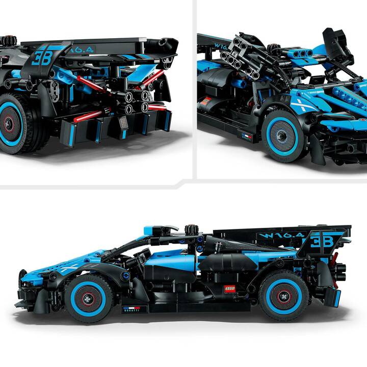 LEGO Technic Bugatti Bolide Agile Blue (42162, Difficile da trovare)