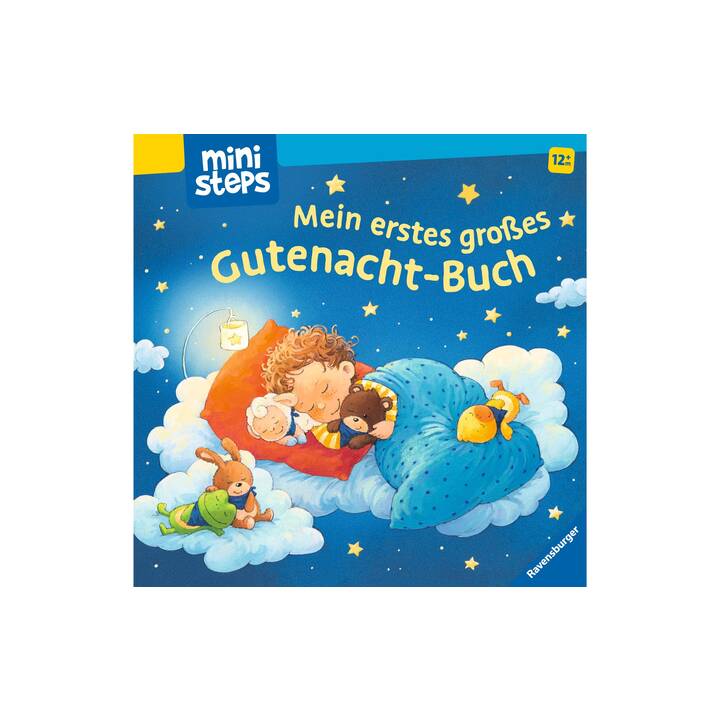 ministeps: Mein erstes grosses Gutenacht-Buch. Ab 12 Monaten