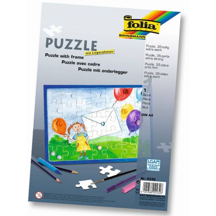 FOLIA Pappe Puzzle (35 Stück)