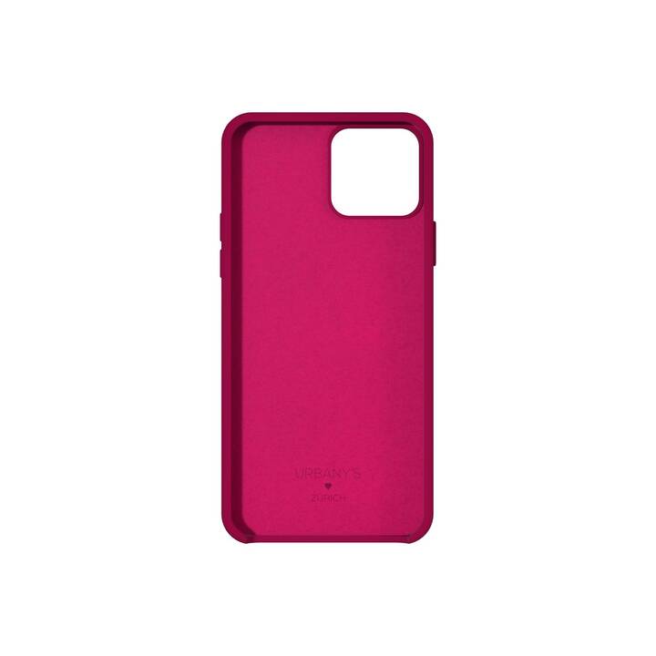 URBANY'S Backcover Red Wine (iPhone 14 Pro, Unicolore, Rosso)