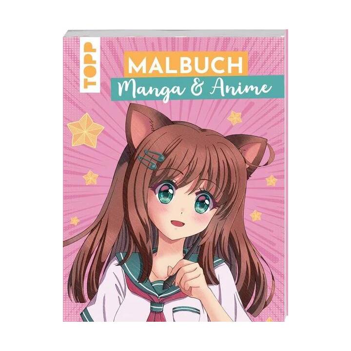 Malbuch Manga & Anime