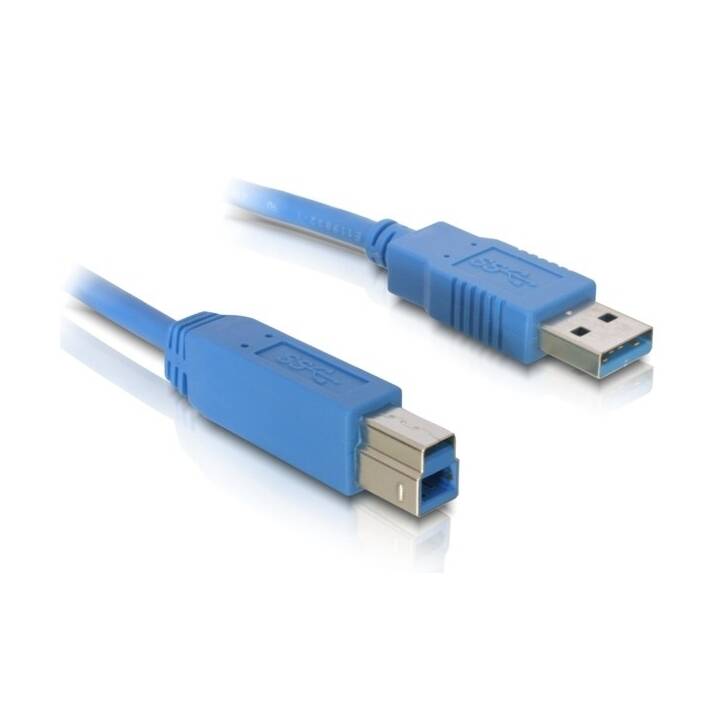 DELOCK USB-Kabel (USB Typ-B, USB Typ-A, 5 m)