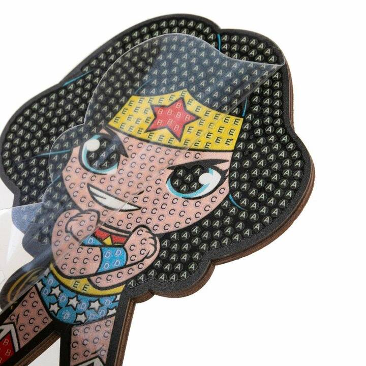 CRAFT BUDDY Crystal Art Buddies Wonder Woman Pittura diamante (Pitturare, Incollare)