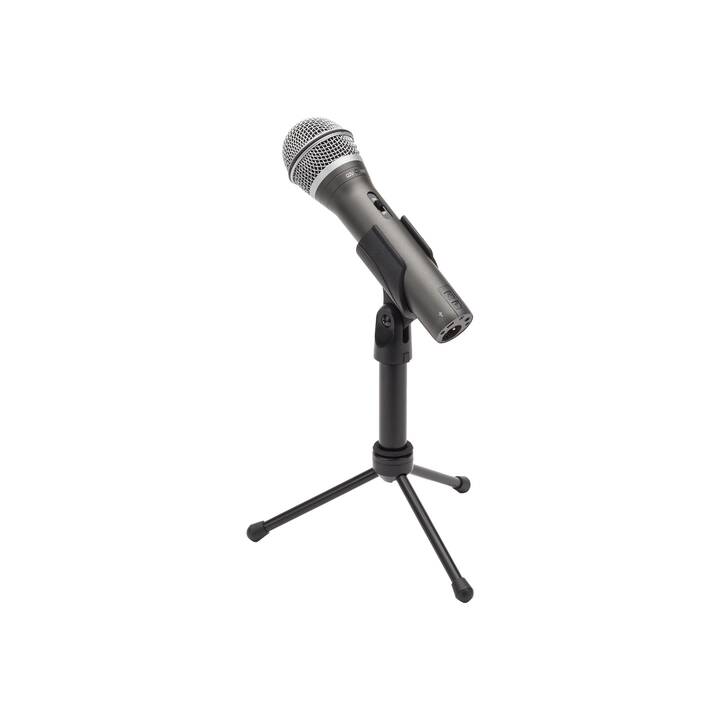 SAMSON Q2U Microphone de table (Gris)