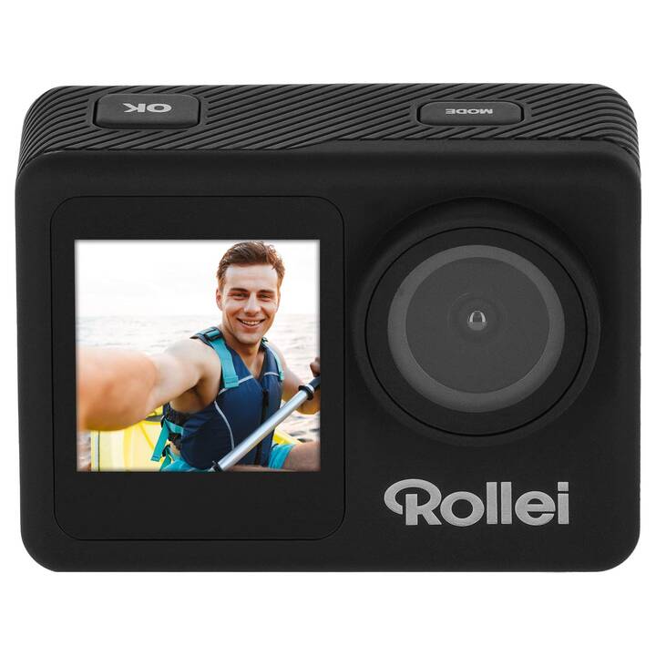 ROLLEI Actioncam D2 Pro (3840 x 2160, Noir)