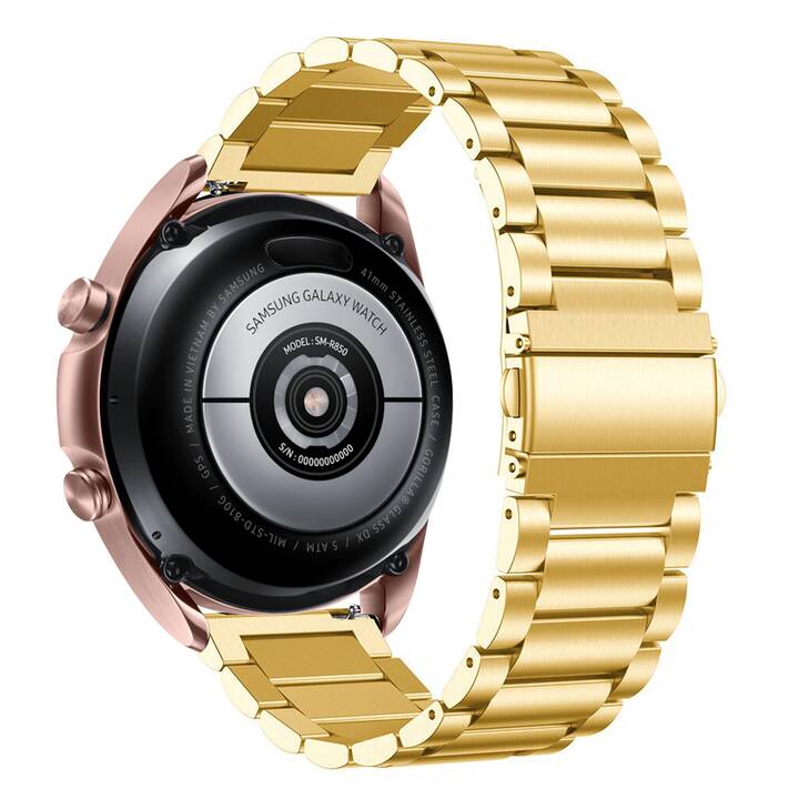 EG Cinturini (Samsung Galaxy Galaxy Watch Active 2 40 mm / Galaxy Watch Active 2 44 mm / Galaxy Watch Active 40 mm, Oro)