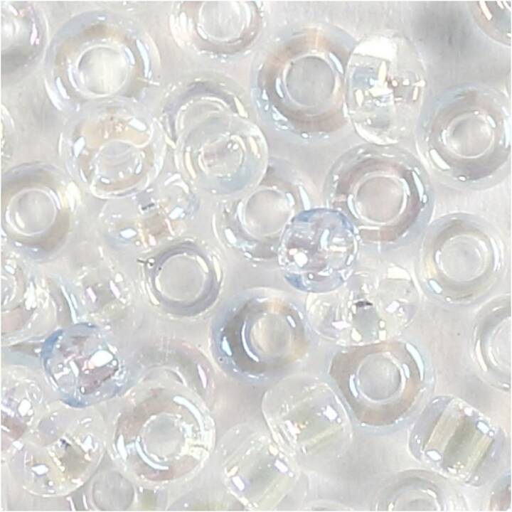 CREATIV COMPANY 15/0 Perlen (25 g, Glas, Transparent)