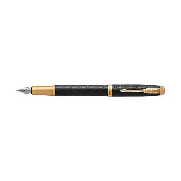 PARKER Premium Penne stilografice (Nero, Oro)
