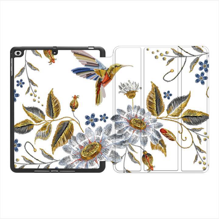 EG MTT Coque pour Apple iPad 10.2" 2019 - Broderie