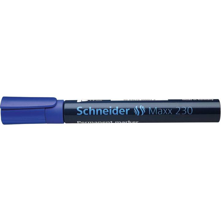 SCHNEIDER Permanent Marker Maxx (Blau, 1 Stück)