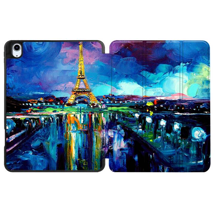 EG coque pour iPad Air 10.9" (2022) 5e génération - bleu - ville