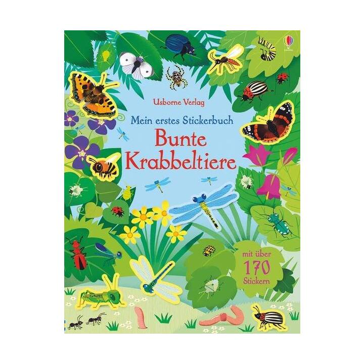 Mein erstes Stickerbuch: Bunte Krabbeltiere