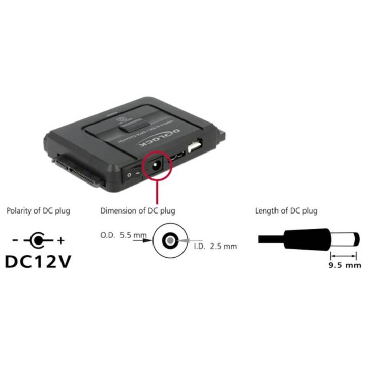 DELOCK Convertisseur vidéo (USB Type-C)