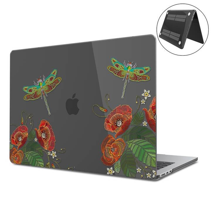 EG Hardcase (MacBook Air 13" M3 2024, Ricamo, Transparente)
