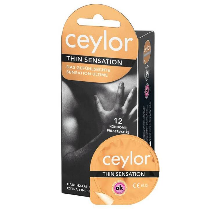 CEYLOR Preservativi Thin Sensation (12 pezzo)
