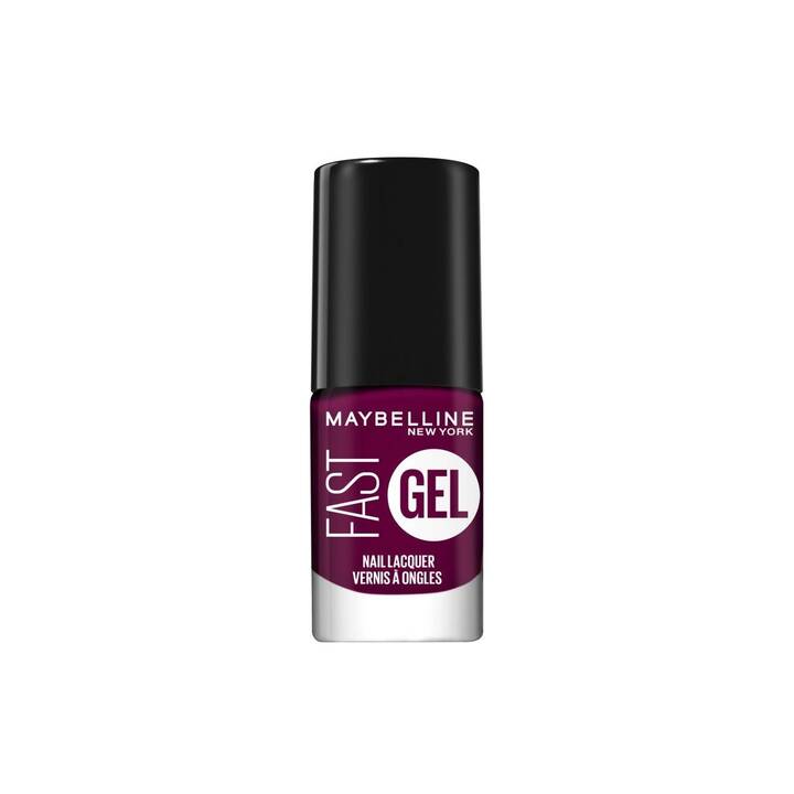 MAYBELLINE Smalto effeto gel Fast Gel (09 Party Plum, 6.7 ml)