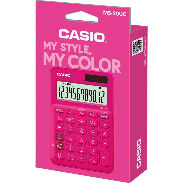 CASIO MS-20UC-RD Taschenrechner